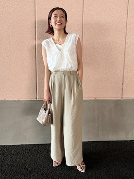 m.a.k.oさん(レディース・166cm)の夏コーディネート