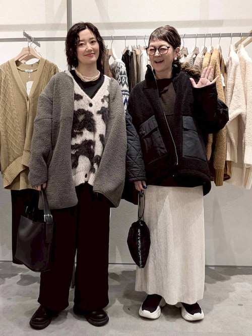 サテンギャザーWストレートパンツ 600152（その他パンツ）｜LEPSIM