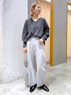 m.a.k.oさん（レディース・166cm）の秋コーディネート