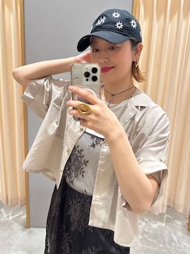 m.a.k.oさん（レディース・166cm）の春コーディネート