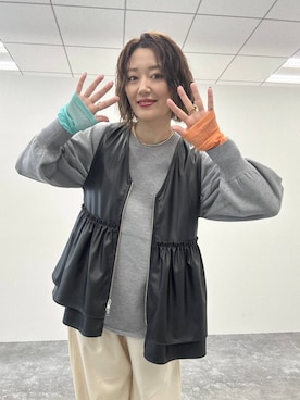 m.a.k.oさん(レディース・166cm)の秋コーディネート