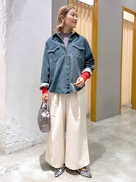 m.a.k.oさん（レディース・166cm）の秋コーディネート