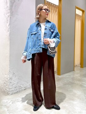 m.a.k.oさん(レディース・166cm)の秋コーディネート