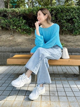 m.a.k.oさん(レディース・166cm)の春コーディネート