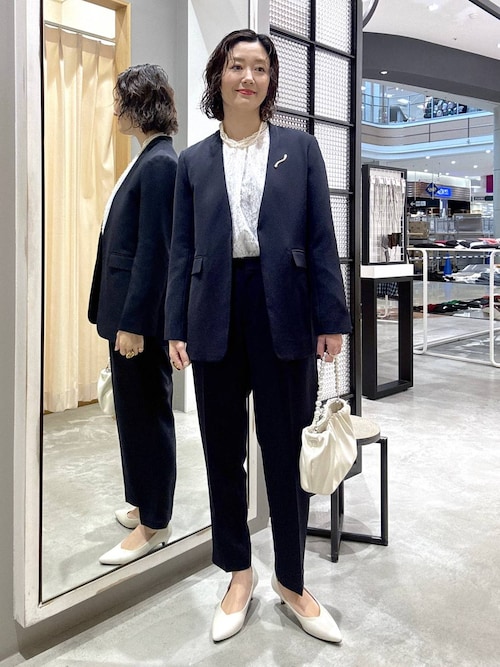 セール】【入卒式／セレモニー】ジャガードギャザーブラウス 601002