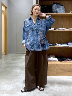 m.a.k.oさん(レディース・166cm)の夏コーディネート