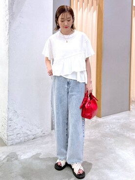 m.a.k.oさん（レディース・166cm）の春コーディネート