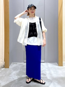 m.a.k.oさん(レディース・166cm)の春コーディネート