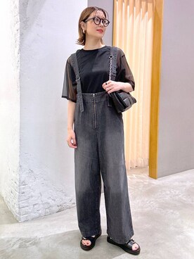 m.a.k.oさん（レディース・166cm）の春コーディネート