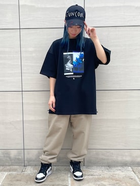 「A4A（エーフォーエー）のアイテム」を使った、Arisa Suzukiさん（レディース・156cm）の春コーディネート