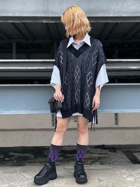 「MCM（エムシーエム）のアイテム」を使った、Arisa Suzukiさん（レディース・156cm）の夏コーディネート