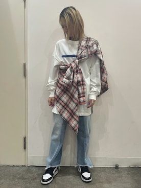 「A4A（エーフォーエー）のアイテム」を使った、Arisa Suzukiさん（レディース・156cm）の秋コーディネート