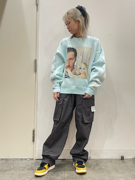 「Little sunny bite（リトルサニーバイト）のアイテム」を使った、Arisa Suzukiさん（レディース・156cm）の秋コーディネート