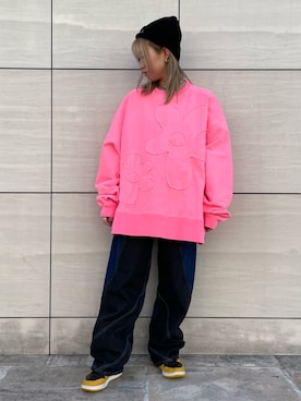 「ADD SEOUL（エーディーディーソウル）のアイテム」を使った、Arisa Suzukiさん（レディース・156cm）の冬コーディネート