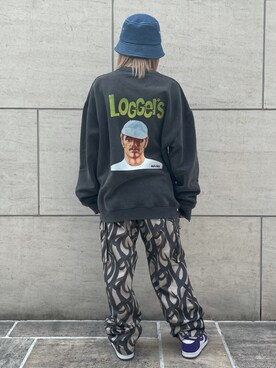 「KaneZ（ケインズ）のアイテム」を使った、Arisa Suzukiさん（レディース・156cm）の秋コーディネート