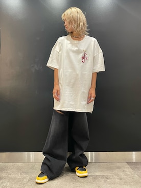 「L.H.P（エルエイチピー）のアイテム（トップス）」を使った、Arisa Suzukiさん（レディース・156cm）の夏コーディネート