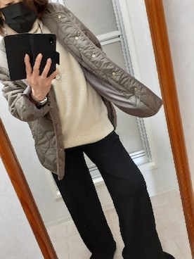 「NANING9（ナンニング）のアイテム」を使った、ribenjicyanさん（レディース・157cm）の冬コーディネート