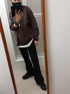 「DISCUS（ディスカス）のアイテム」を使った、ribenjicyanさん（レディース・154cm）の秋コーディネート