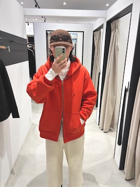 「SEEALL（シーオール）のアイテム」を使った、界さん（メンズ・171cm）の冬コーディネート