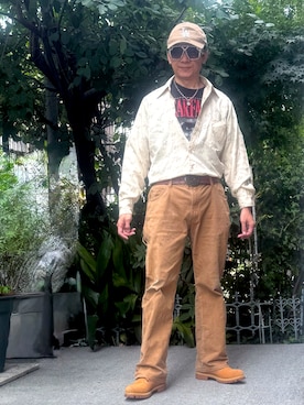 「Dickies（ディッキーズ）のアイテム」を使った、☠️HiRoC☠️さん（メンズ・171cm）の秋コーディネート
