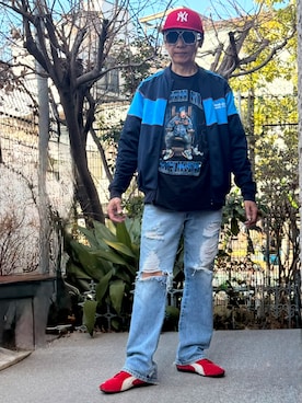 「Levi's（リーバイス）のアイテム（パンツ）」を使った、☠️HiRoC☠️さん（メンズ・171cm）の冬コーディネート