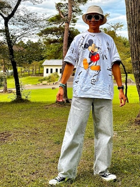 「アイテム（サングラス）」を使った、☠️HiRoC☠️さん（メンズ・171cm）の秋コーディネート