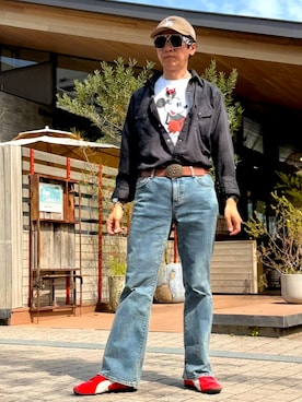 ☠️HiRoC☠️さん（メンズ・171cm）の春コーディネート