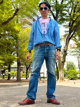 「アイテム（チョーカー）」を使った、☠️HiRoC☠️さん（メンズ・171cm）の春コーディネート