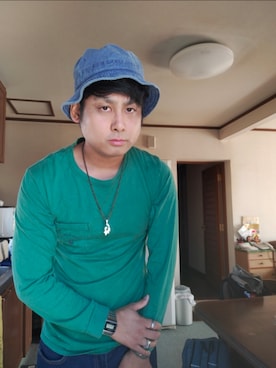 「GARNI（ガルニ）のアイテム」を使った、Kazuさん（メンズ・177cm）の秋コーディネート