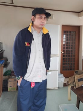 「FILSON（フィルソン）のアイテム」を使った、Kazuさん（メンズ・177cm）の冬コーディネート