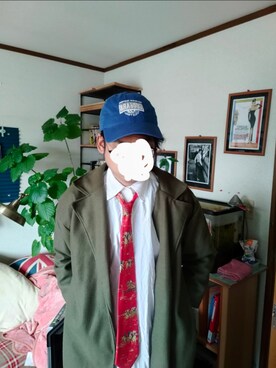 「LANVIN（ランバン）のアイテム（フォーマルスーツ/小物）」を使った、Kazuさん（メンズ・177cm）の冬コーディネート