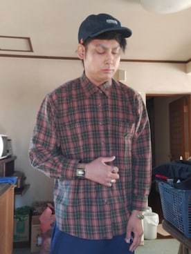 「GARNI（ガルニ）のアイテム」を使った、Kazuさん（メンズ・177cm）の秋コーディネート