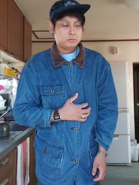 「GARNI（ガルニ）のアイテム」を使った、Kazuさん（メンズ・177cm）の秋コーディネート