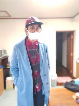 「BACK NUMBER（バックナンバー）のアイテム（ジャケット/アウター）」を使った、Kazuさん（メンズ・177cm）の冬コーディネート