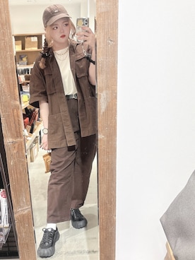 「Java（ジャバ）のアイテム」を使った、yone.（ツミダ）さん（骨格ストレート・レディース・159cm）の春コーディネート