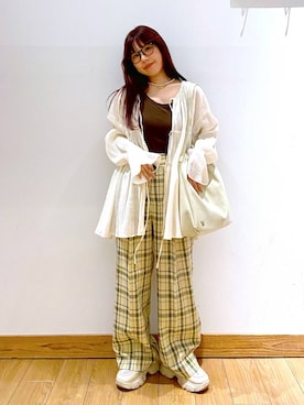 A様オーダーページ LOWRYS FARM スラックス パンツ ホップサックワイドパンツ