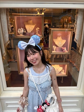 𝘺𝘶𝘳𝘢さん（レディース・153cm）の夏コーディネート