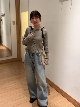 𝘺𝘶𝘳𝘢さん（レディース・153cm）の秋コーディネート