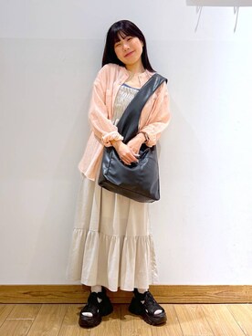 𝘺𝘶𝘳𝘢さん（レディース・153cm）の春コーディネート