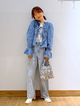 𝘺𝘶𝘳𝘢さん（レディース・153cm）の冬コーディネート