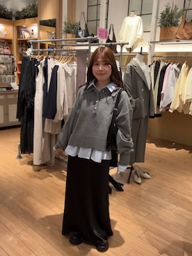 𝘺𝘶𝘳𝘢さん(レディース・153cm)の冬コーディネート