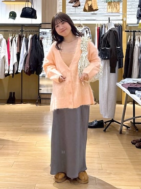 「アイテム（その他シューズ）」を使った、𝘺𝘶𝘳𝘢さん（レディース・153cm・20代）の秋コーディネート