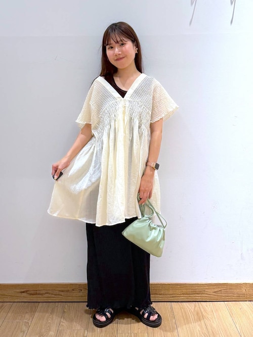 シャイニープリーツタイトスカート　327978