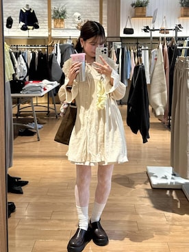 𝘺𝘶𝘳𝘢さん(レディース・153cm)の春コーディネート