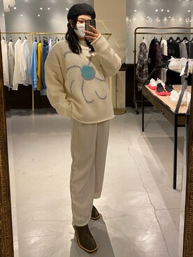 「RehersalL（リハーズオール）のアイテム」を使った、カナさん（レディース・161cm）の秋コーディネート