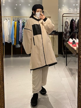「RehersalL（リハーズオール）のアイテム」を使った、カナさん（レディース・161cm）の秋コーディネート