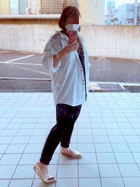 「BUTTERFLY TWISTS（バタフライツイスト）のアイテム」を使った、ろみーさん（レディース・158cm）の夏コーディネート