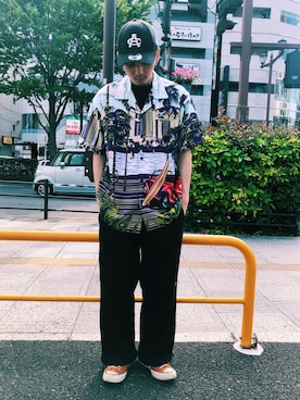 「ファッションの力を信じよう」｜わたるさん（メンズ・173cm）の夏コーディネート