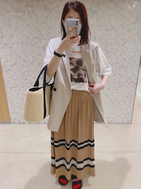 かえ。さん(レディース・158cm)の夏コーディネート