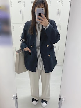 かえ。さん（レディース・158cm）の春コーディネート